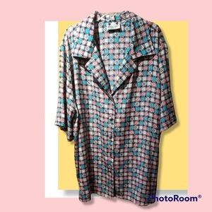 Vintage Plus Size Blouse